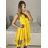 Šaty elegantní letní bez rukávu dámské (S/M/L ONE SIZE) ITALSKÁ MÓDA IM322SIMONE/DR green S/M/L