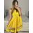 Šaty elegantní letní bez rukávu dámské (S/M/L ONE SIZE) ITALSKÁ MÓDA IM322SIMONE/DR green S/M/L