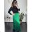 Sukňa dlhá skladaná dámska (S/M ONE SIZE) TALIANSKA MÓDA IMD22536/DU čierna S/M