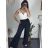 Elegant long women's pants (UNI S-L) ITALIAN FASHION IMD23417