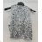 Women's glittery strapless crop top (S/M/L ONE SIZE) ITALIAN FASHION IMPSH246528