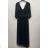 Šaty spoločenské lurexové dlhé elegantný dlhý rukáv dámske (42/44/46 ONE SIZE) TALIANSKA MÓDA IMPSH2420033