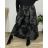 Sommerkleid Carmen aus Musselin für Damen (Einheitsgröße S/M) ITALIAN FASHION IMWE231506 50/52 schwarz