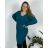 Übergroßer gestrickter Langarmpullover für Damen (S/M EINHEITSGRÖSSE) ITALIAN FASHION IMSN2416125