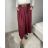 Sukně dlouhá s páskem dámská (S/M/L ONE SIZE) ITALSKÁ MÓDA IMM24M7755-1