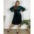 Women's Long Chiffon Short Sleeve Dress (S/M ONE SIZE) ITALIAN FASHION IMWGS231048