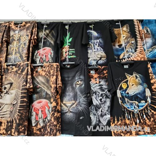 Men's short sleeve cheerful T-shirt (M-3XL) FRA24519