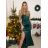 Women's Strappy Long Party Dress (S/M ONE SIZE) ITALIAN FASHION IMPSH246455/DU -   růžová fuchsiová -   S/M/L