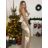 Women's Strappy Long Party Dress (S/M ONE SIZE) ITALIAN FASHION IMPSH246455/DU -   růžová fuchsiová -   S/M/L