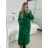Damen-Button-Down-Mantel (L/XL EINHEITSGRÖSSE) ITALIAN FASHION IM323AMANDA -   schwarz -   M / L