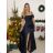 Women's Long Strapless Sequin Party Dress (S/M ONE SIZE) ITALIAN FASHION IMPSH233348