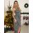 Women's Long Sleeve Party Dress (S/M ONE SIZE) ITALIAN FASHION IMPSH235429