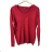 Women's Long Sleeve Knitted Sweater (S/M ONE SIZE) ITALIAN FASHION IMM22FD9073
