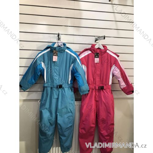 Kombinéza zimní dlouhý rukáv dětská až dorost dívčí a chlapecká (116-146) Qifeng QIF243055B