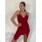 Šaty krátké elegantní společenské třpytivé na ramínka dámské  (S/M ONE SIZE) ITALSKÁ MÓDA IM424866
