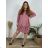 Women's elegant party long sleeve dress (S/M ONE SIZE) ITALIAN FASHION IM322282