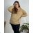 Langarm-Rollkragenpullover für Damen (S/M/L ONE SIZE) ITALIAN FASHION IM322394