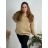 Langarm-Rollkragenpullover für Damen (S/M/L ONE SIZE) ITALIAN FASHION IM322394