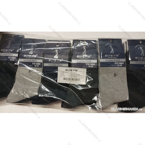 Men's thin socks (39-46) AURA.VIA AURA25FX1880