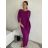 Women's long sleeve dress (S/M/L ONE SIZE) ITALIAN FASHION IM525001