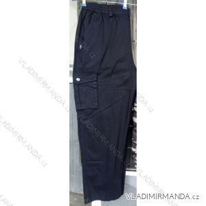 Kalhoty slabé  pánské nadrozměrné qnam kaki (l-4xl) BATY QNAM-KAKI-TUI-KHOA