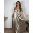 Women's Long Casual Short Sleeve Dress (S/M ONE SIZE) ITALIAN FASHION IMPSH236540