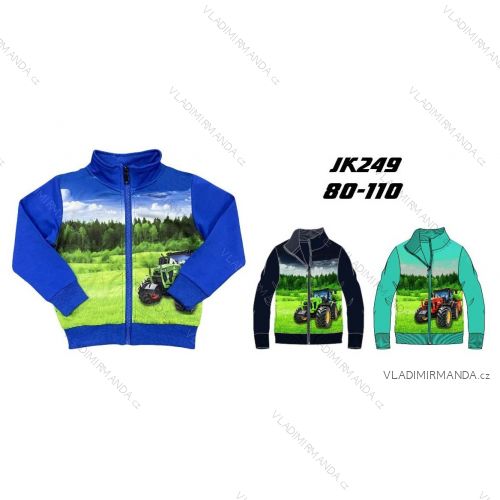 Long sleeve sweatshirt for infants and children, boys (80-110) SEZON SEZ25JK-249