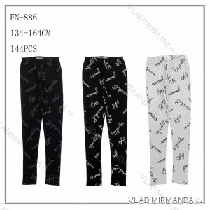 Lange Leggings für Mädchen (134-164) SEASON SEZ25FN-886