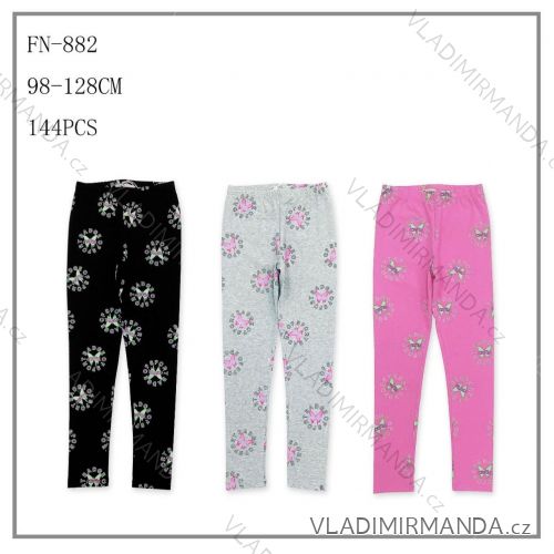 Lange Leggings für Kindermädchen (98-128) SEZON SEZ25FN-882