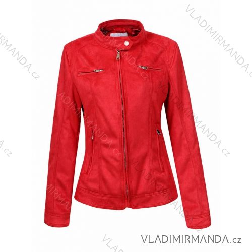 Women's Leatherette Jacket Plus Size (2XL-5XL) GLO-STORY GLO25WPY-9588