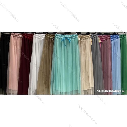 Langer Tüllrock für Damen, übergroß (42/44/46 EINHEITSGRÖSSE) ITALIAN FASHION IMC25023