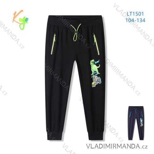 Warm sweatpants for children and teenagers (104-134) KUGO LT1501