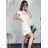 Summer long sleeve flowered women's dress (UNI S / L) ITALIAN FASHION IMK20150 -   Type in a note -   44