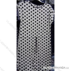 Šaty / tričko dlouhé dámské nadrozměrné (xl-3xl) OSLIL POLSKá MóDA PM117020