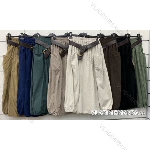 Sukně dlouhá s páskem dámská (S/M/L ONE SIZE) ITALSKÁ MÓDA IMWCP25036