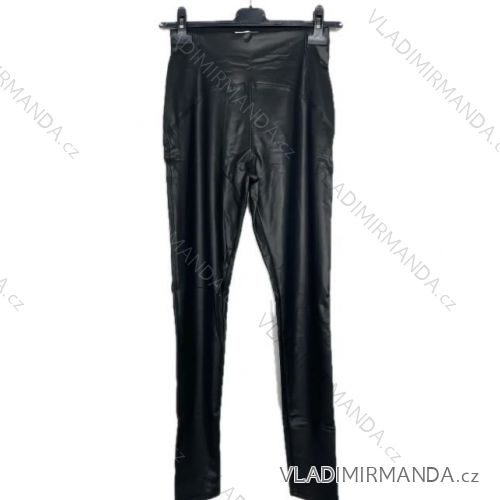 Legíny koženkové dlhé dámske (SL ONE SIZE) TALIANSKA MÓDA IMPBB255C9317