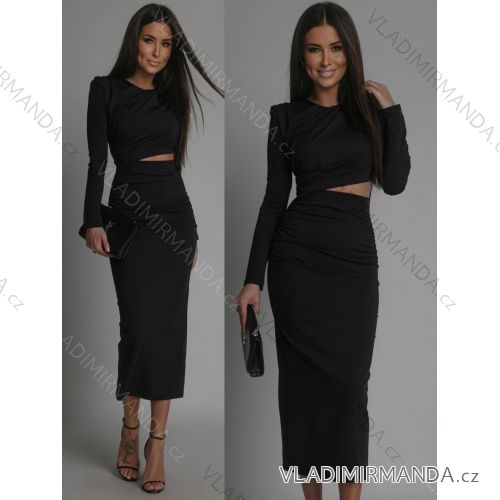 Sukně dlouhá dámská (S/M/L ONE SIZE) ITALSKÁ MÓDA IMWH25001