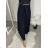 Sukně teplá dlouhá skládaná dámská (S/M/L ONE SIZE) ITALSKá MóDA IM323TARKA/DR -   Černá -   M/L