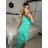 Šaty elegantní společenské na ramínka dámské (S/M ONE SIZE) ITALSKÁ MÓDA IM321608