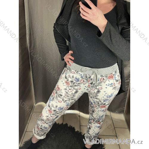 Tepláky dlouhé dámské  (M/L/XLONE SIZE) ITALSKá MóDA IMB25VERONA-3/DR