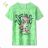 Short sleeve T-shirt for children's boys (98-128) KUGO FC0373
