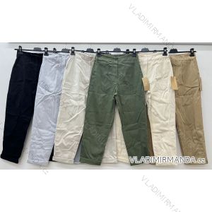 Elegant women's oversized trousers (40/42/44 ONE SIZE) ITALIAN FASHION IM425067