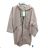 Bunda predĺžená slabá na zips s kapucňou dlhý rukáv dámska (S/M/L ONE SIZE) TALIANSKA MÓDA IMSM25050