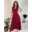 Women's elegant party long sleeve dress (S/M ONE SIZE) ITALIAN FASHION IM322282