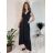 Women's elegant party long sleeve dress (S/M ONE SIZE) ITALIAN FASHION IM322282