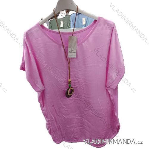 Women's Oversized Knitted Long Sleeve Sweater (S/M ONE SIZE) ITALIAN FASHION IMSN2416125