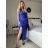 Elegant formal dress with straps for women (S / M ONE SIZE) ITALIAN FASHION IM321576