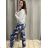 Women's Plus Size Long Sweatpants (46/48/50 ONE SIZE) ITALIAN FASHION IMC23001/DR