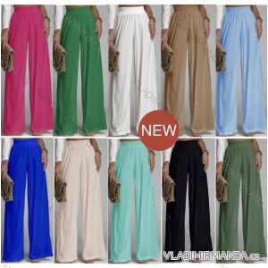 Kalhoty dlouhé letní dámské (S/M/L ONE SIZE) ITALSKÁ MÓDA IMWB25218