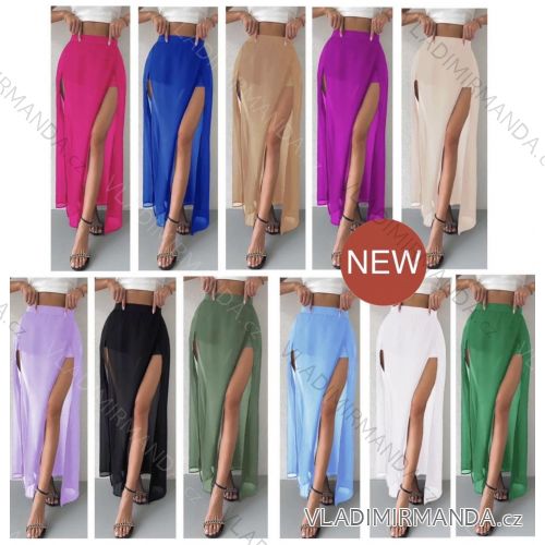 Sukně dlouhá dámská (S/M/L ONE SIZE) ITALSKÁ MÓDA IMWB25223